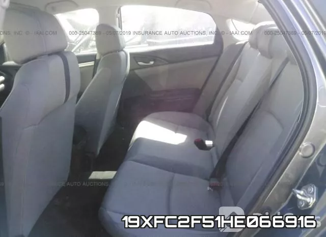 19XFC2F51HE066916 фото 8