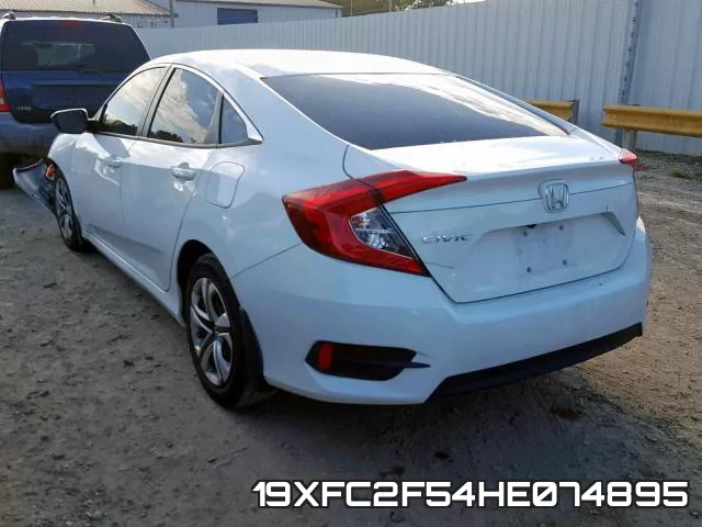 19XFC2F54HE074895 фото 4