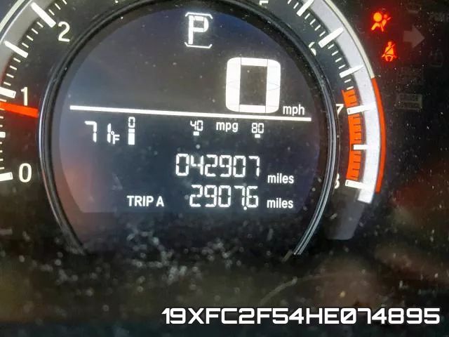 19XFC2F54HE074895 фото 9