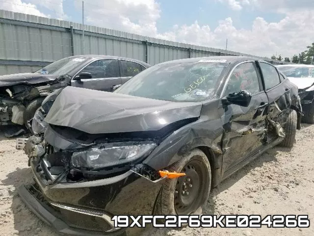 19XFC2F69KE024266 фото 2