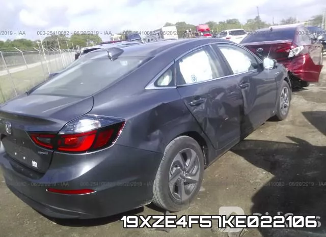 19XZE4F57KE022106 фото 5