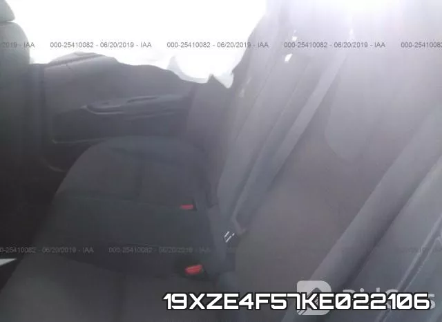 19XZE4F57KE022106 фото 9
