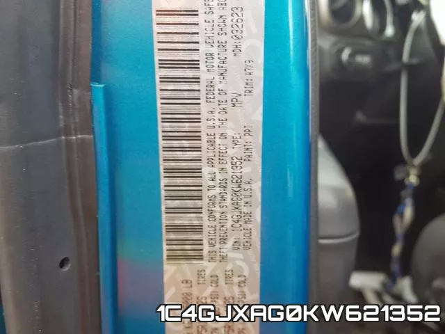 1C4GJXAG0KW621352 фото 2