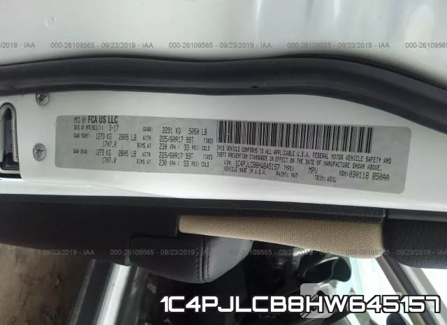 1C4PJLCB8HW645157 фото 10