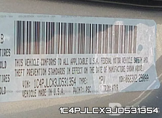 1C4PJLCX3JD531354 фото 10
