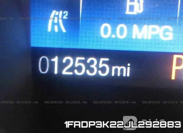 1FADP3K22JL292883 фото 8
