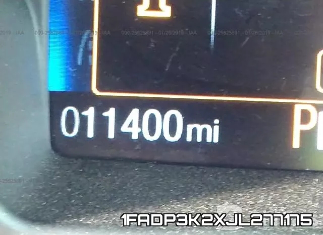 1FADP3K2XJL277175 фото 8