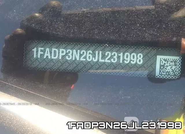 1FADP3N26JL231998 фото 10