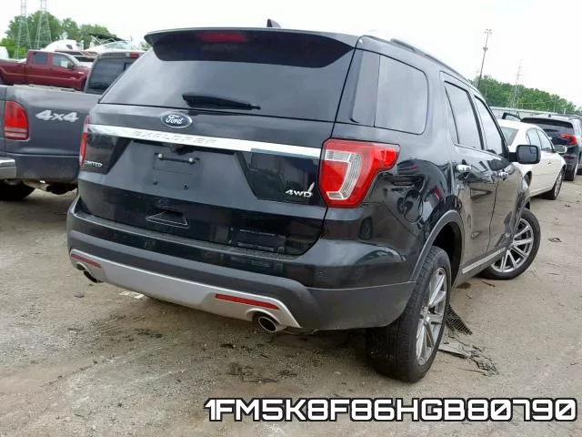 1FM5K8F86HGB80790 фото 5