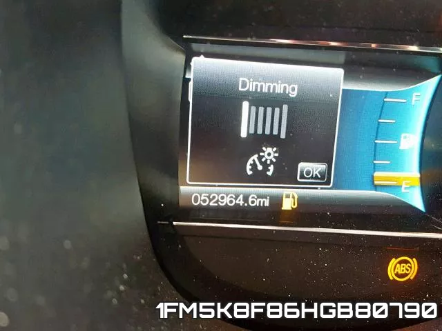 1FM5K8F86HGB80790 фото 9