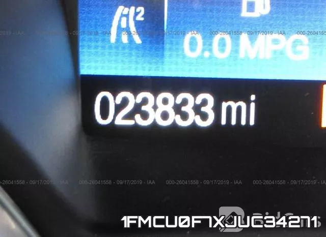 1FMCU0F7XJUC34271 фото 8