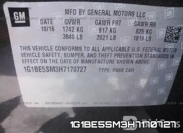 1G1BE5SM3H7170727 фото 10