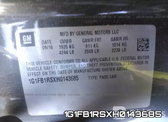 1G1FB1RSXH0143685 фото 10