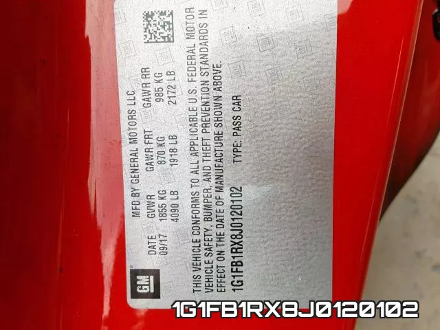 1G1FB1RX8J0120102 фото 2