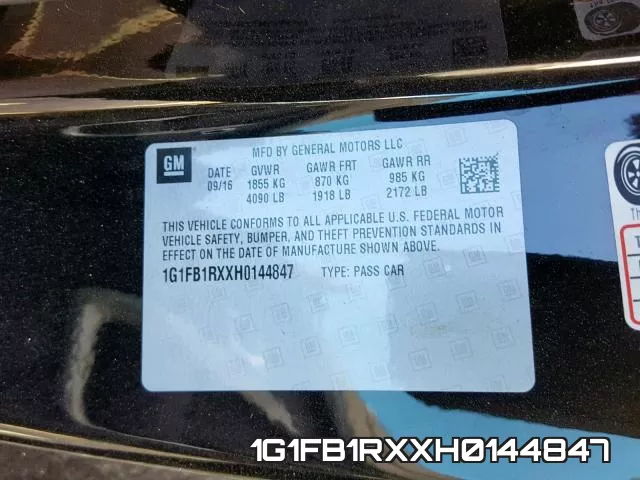 1G1FB1RXXH0144847 фото 2