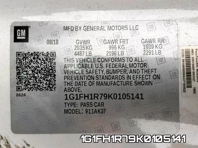 1G1FH1R79K0105141 фото 2