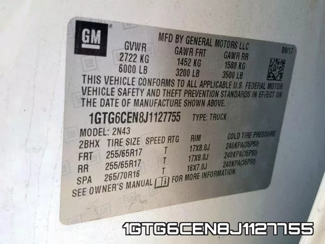 1GTG6CEN8J1127755 фото 2