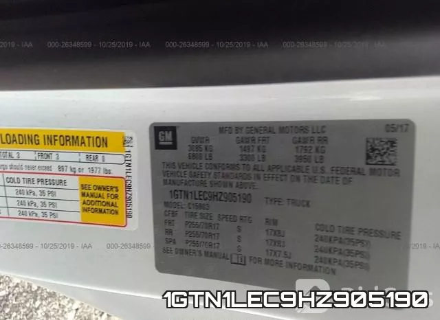 1GTN1LEC9HZ905190 фото 10