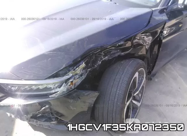 1HGCV1F35KA072350 фото 7