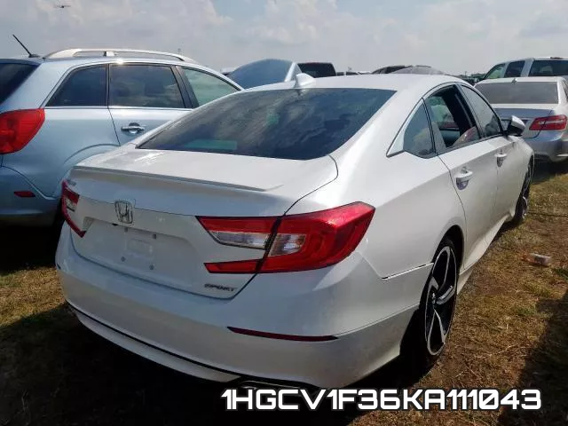 1HGCV1F36KA111043 фото 5