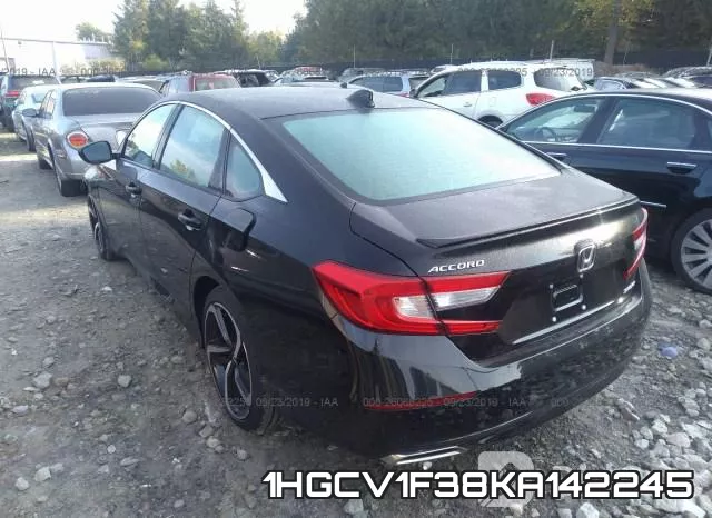 1HGCV1F38KA142245 фото 4