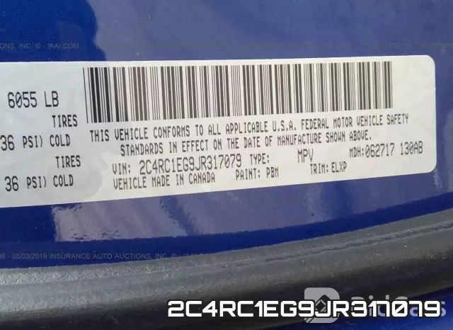 2C4RC1EG9JR317079 фото 10