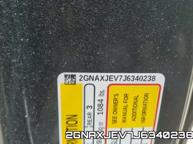 2GNAXJEV7J6340238 фото 2