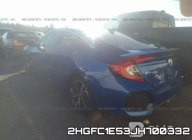 2HGFC1E53JH700332 фото 4