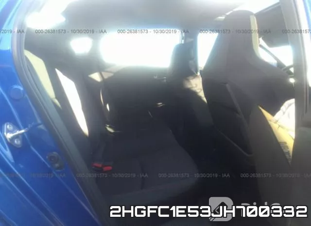 2HGFC1E53JH700332 фото 9