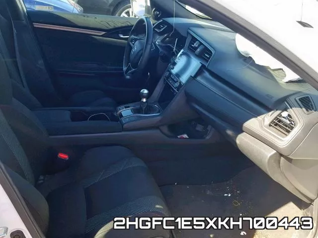 2HGFC1E5XKH700443 фото 6