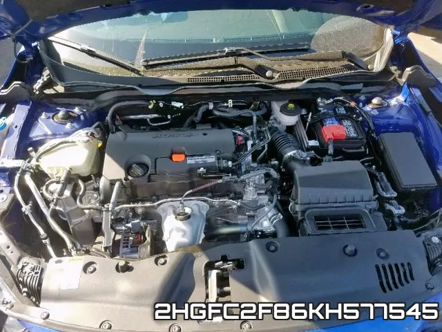 2HGFC2F86KH577545 фото 8