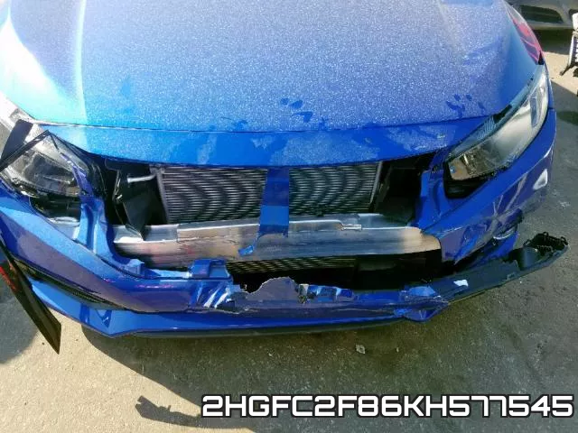 2HGFC2F86KH577545 фото 10