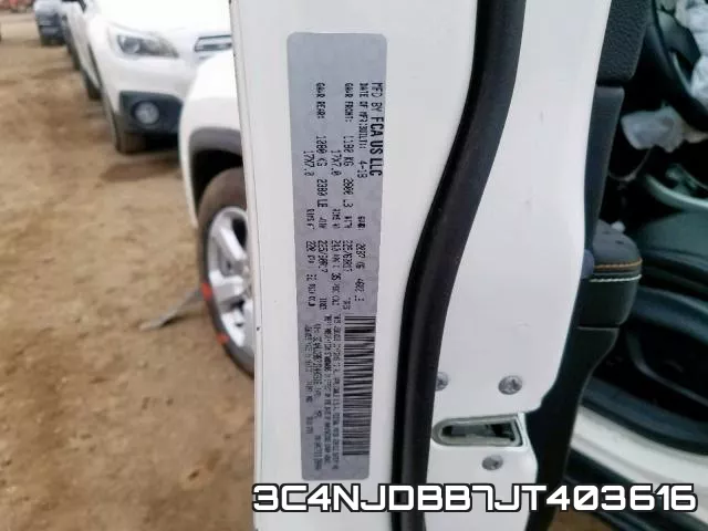 3C4NJDBB7JT403616 фото 2