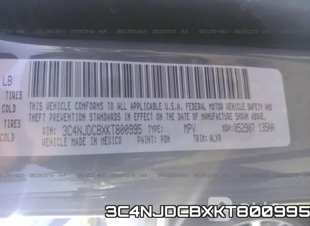 3C4NJDCBXKT800995 фото 10