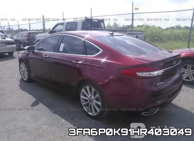 3FA6P0K91HR403049 фото 3