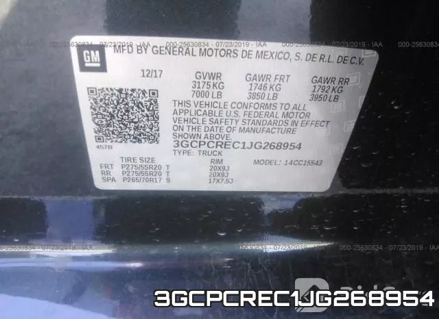 3GCPCREC1JG268954 фото 10