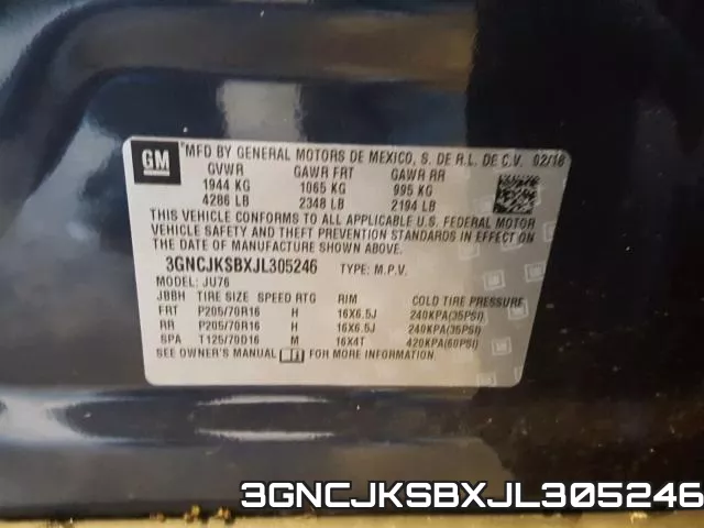 3GNCJKSBXJL305246 фото 2