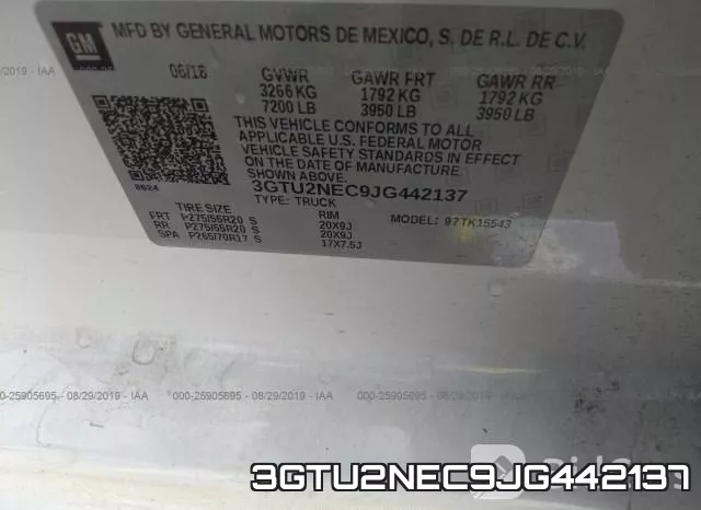 3GTU2NEC9JG442137 фото 10