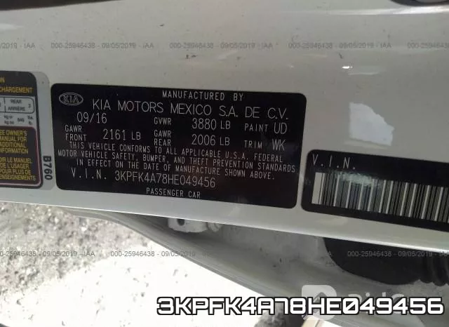 3KPFK4A78HE049456 фото 10
