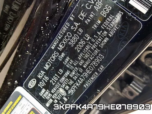 3KPFK4A79HE078903 фото 2