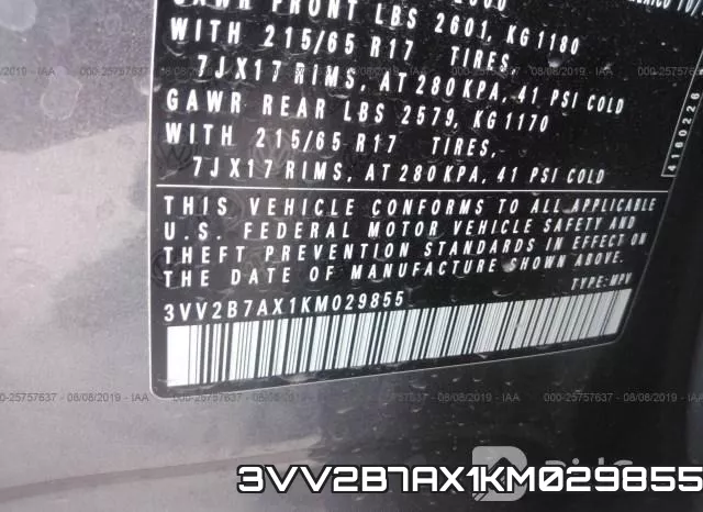 3VV2B7AX1KM029855 фото 9