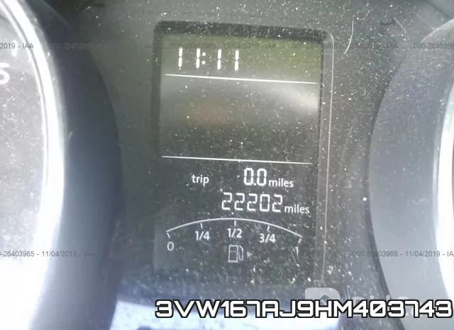 3VW167AJ9HM403743 фото 8