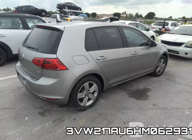 3VW217AU6HM062931 фото 4