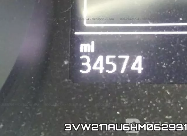 3VW217AU6HM062931 фото 6