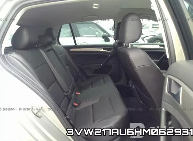 3VW217AU6HM062931 фото 7