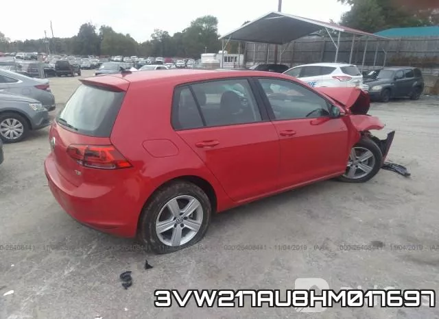 3VW217AU8HM017697 фото 5
