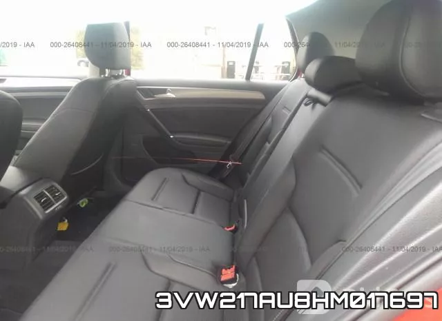 3VW217AU8HM017697 фото 9