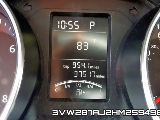 3VW2B7AJ2HM259498 фото 8