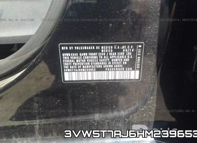 3VW5T7AJ6HM239653 фото 10