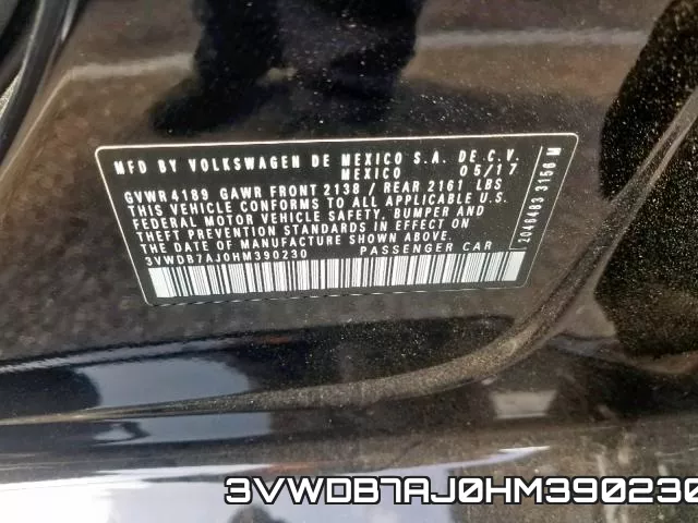 3VWDB7AJ0HM390230 фото 2